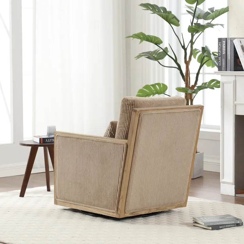 Poltrona girevole a botte Camel Modern 26.8