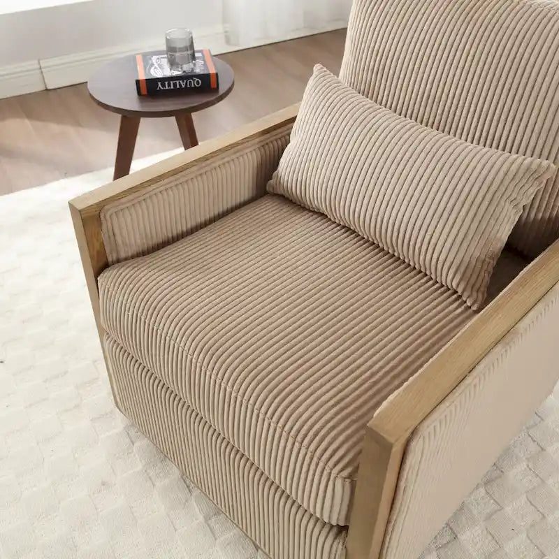 Poltrona girevole a botte Camel Modern 26.8