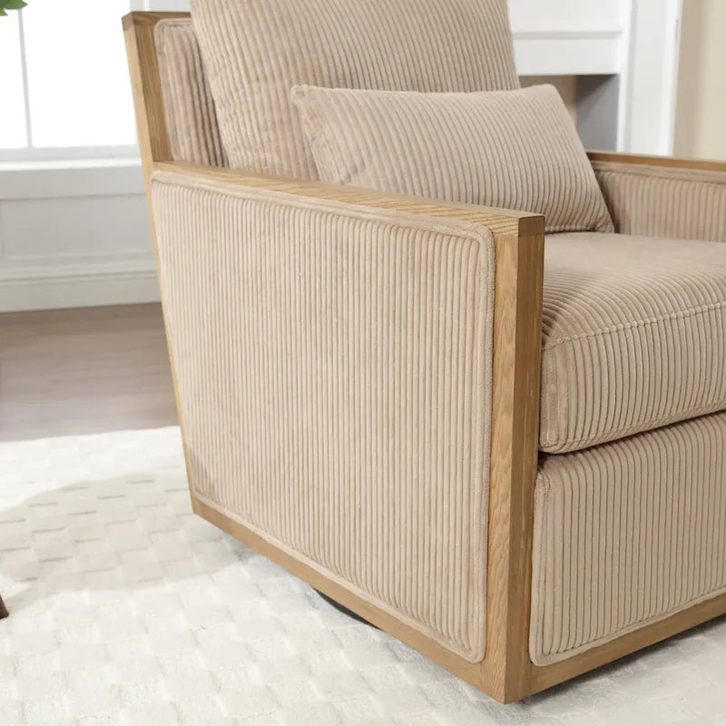 Poltrona girevole a botte Camel Modern 26.8