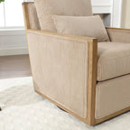 Poltrona girevole a botte Camel Modern 26.8