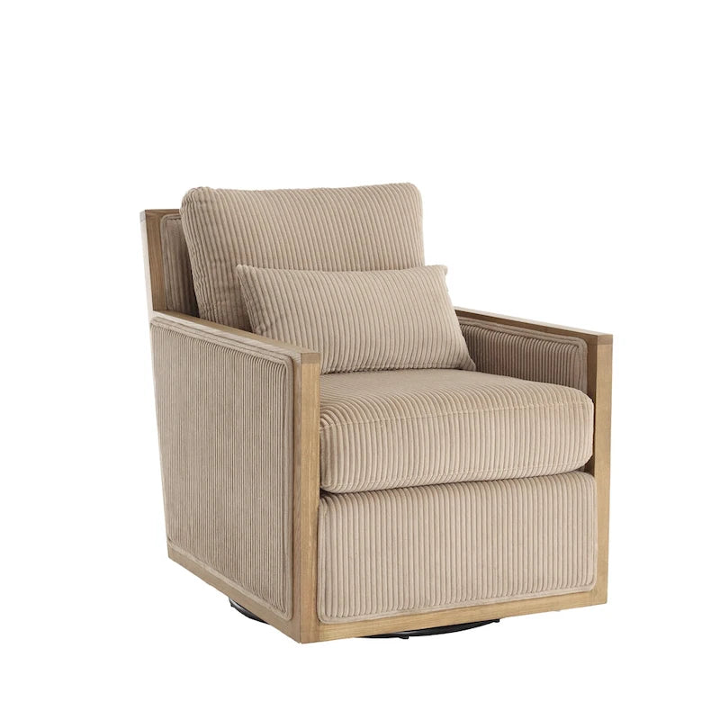 Poltrona girevole a botte Camel Modern 26.8