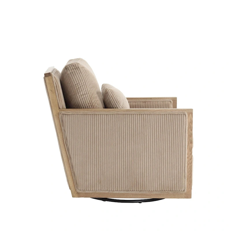 Poltrona girevole a botte Camel Modern 26.8