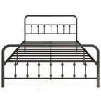 Struttura letto con testiera matrimoniale/queen/king con spazio sotto il letto