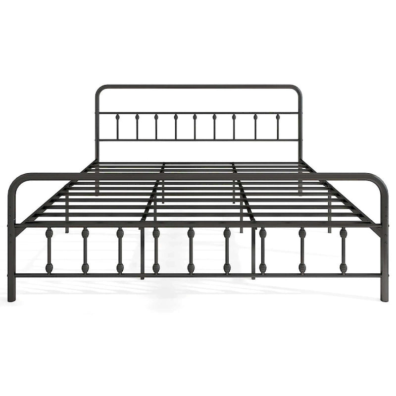 Struttura letto con testiera matrimoniale/queen/king con spazio sotto il letto
