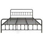 Struttura letto con testiera matrimoniale/queen/king con spazio sotto il letto