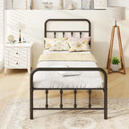 Struttura letto con testiera matrimoniale/queen/king con spazio sotto il letto