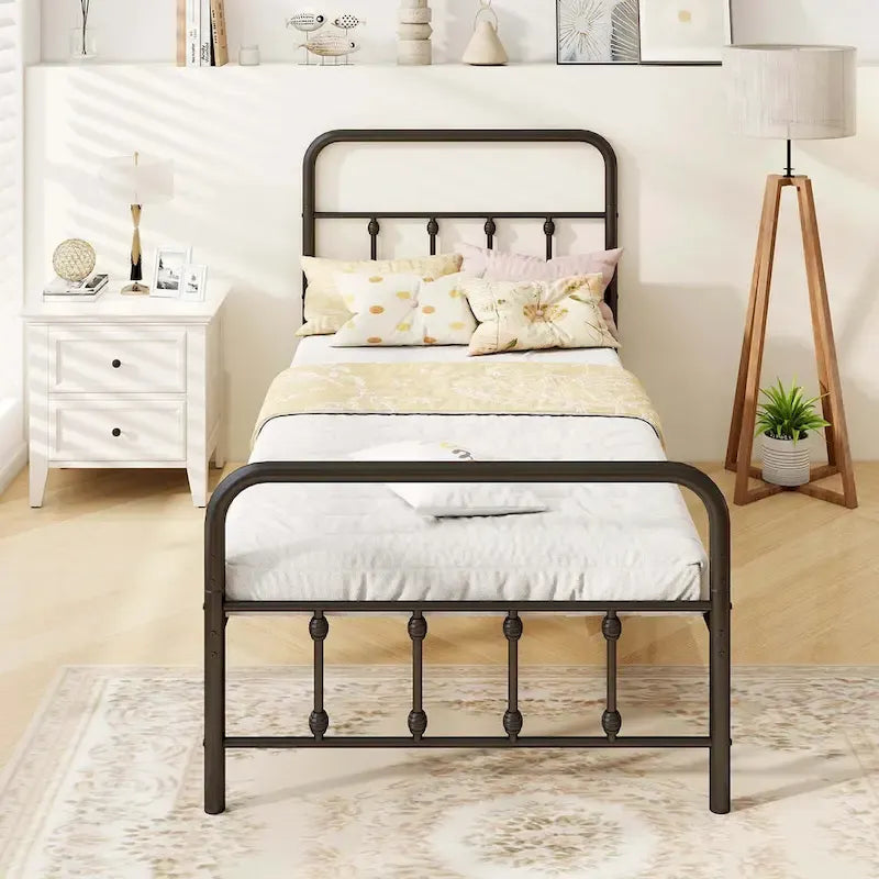 Struttura letto con testiera matrimoniale/queen/king con spazio sotto il letto