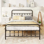 Struttura letto con testiera matrimoniale/queen/king con spazio sotto il letto