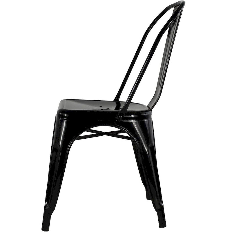 Industrial Restaurant Cafe Style Armless Chair BULK DEAL (Set of 10)