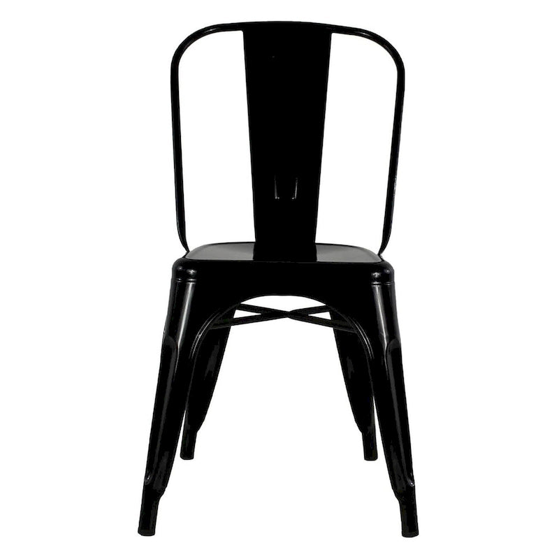 Sedia senza braccioli stile caffè ristorante industriale OFFERTA ALL'INGROSSO (Set da 10)