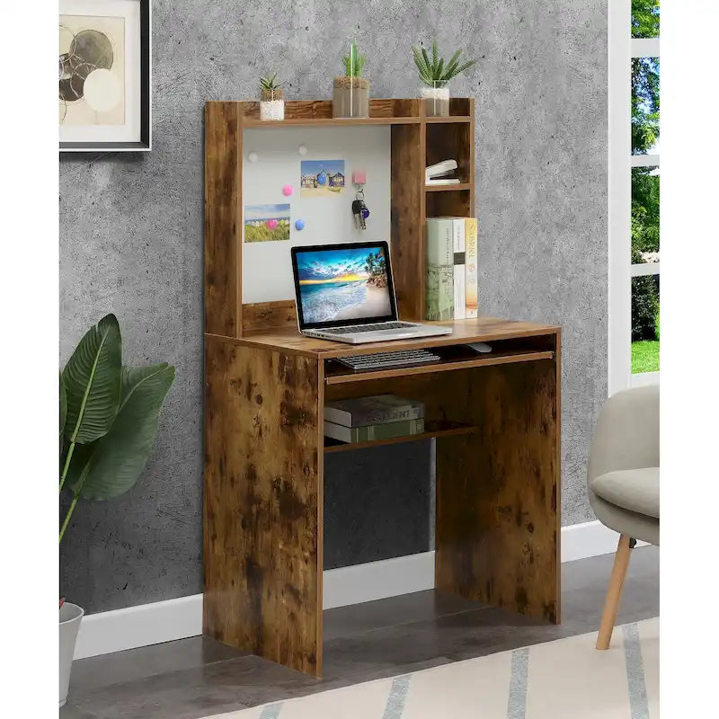 Scrivania per studenti Designs2Go con lavagna magnetica e ripiani