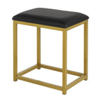 Set toeletta grande, Tavolino da trucco con cassetto per donne, ragazze, camera da letto (bianco, nero)