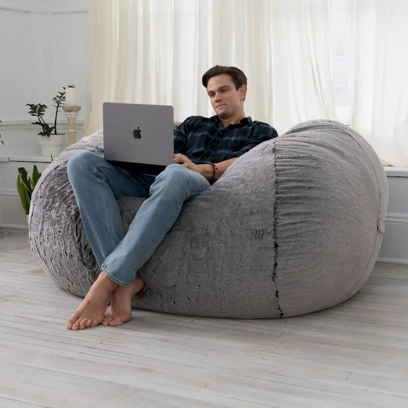 Pouf a sacco da 6 piedi, Divanetto, Divano e Chaise longue - Mondo Fur