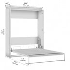Letto a scomparsa Queen Orion 67W di