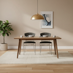 Sedia da pranzo nera (set da 2) - 17,5 x 21,8 x 33,3 - 18L x 22P x 33A
