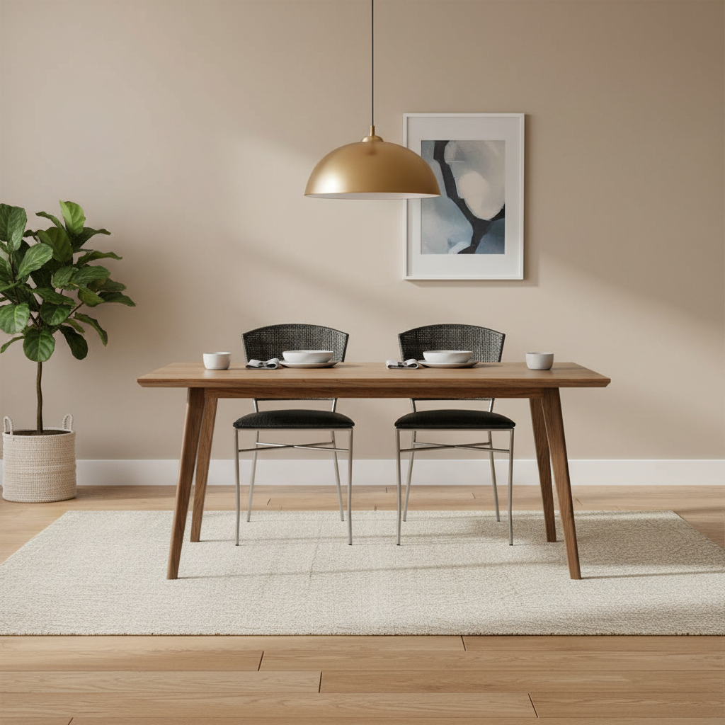 Sedia da pranzo nera (set da 2) - 17,5 x 21,8 x 33,3 - 18L x 22P x 33A