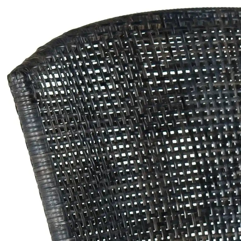 Sedia da pranzo nera (set da 2) - 17,5 x 21,8 x 33,3 - 18L x 22P x 33A