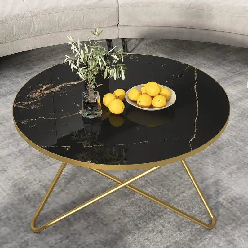 Tavolino da Caffè Rotondo - 31.5 P x 31.5 L x 18 A